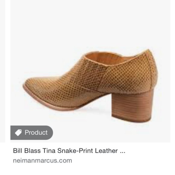 Bill Blass Snake Print Ankle booties Size 7.5 - Picture 4 of 8